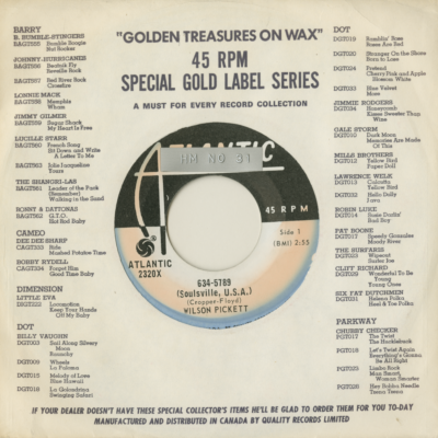 634-5789 / That's A Man's Way