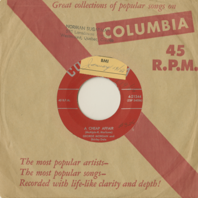 A Cheap Affair / So Lonesome