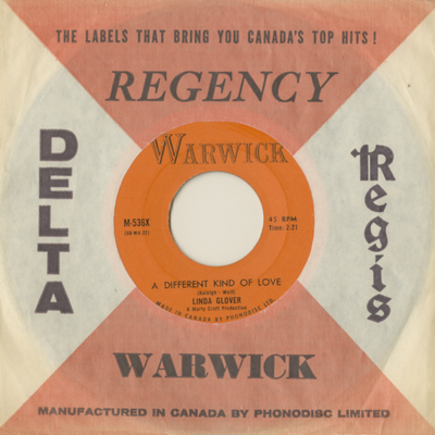 A Different Kind Of Love / Counting Sheep Over You (1960)