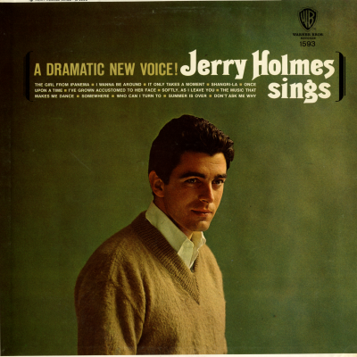 A Dramatic New Voice Jerry Holmes Sings (1965)