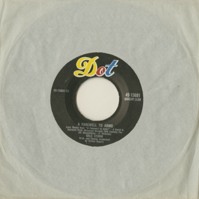 A Farewell To Arms / I Get That Feeling