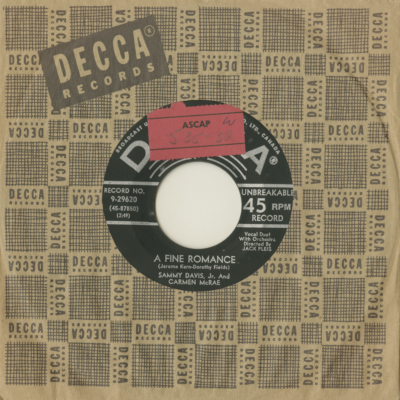 A Fine Romance / I Go For You