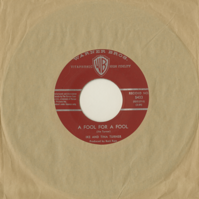 A Fool For A Fool / No Tears To Cry (1964)