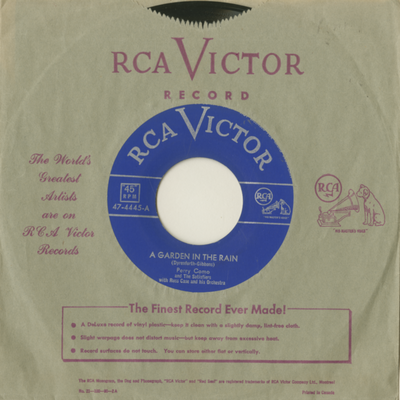 A Garden In The Rain / Oh How I Miss You Tonight (1952)