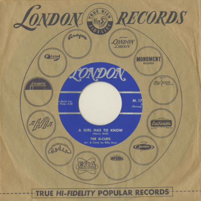 A Girl Has To Know / Lad (1962)