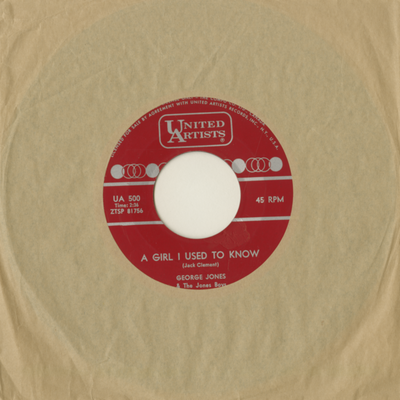 A Girl I Used To Know / Big Fool Of The Year