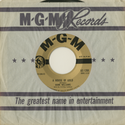 A House Of Gold / I Can't Help It