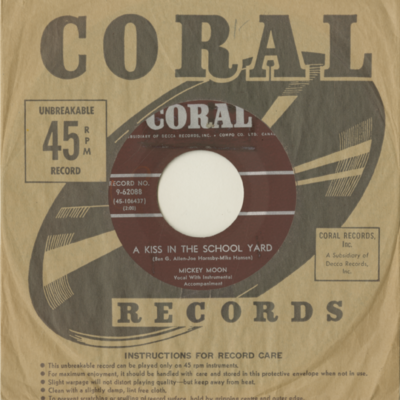 A Kiss In The School Yard / That's My Daisy (1959)