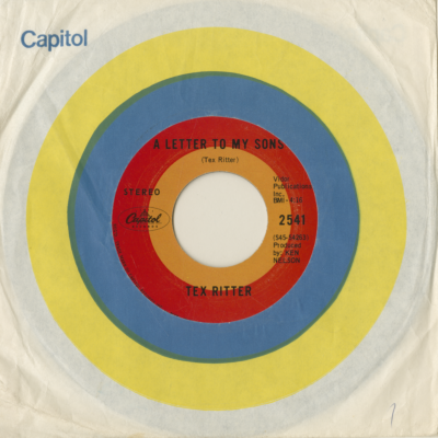 A Letter To My Sons / Growin' Up