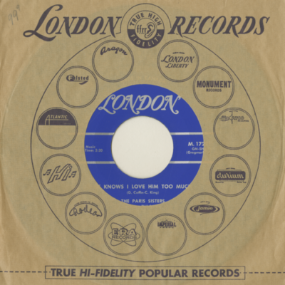 I Knows I Love Him Too Much / A Lonely Girl's Prayer (1962)