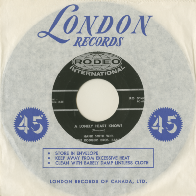 A Lonely Heart Knows / Dark Skies (1963)