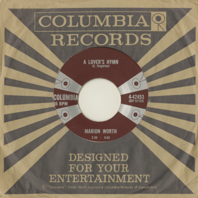 A Lover's Hymn / It's So Funny I Could Cry