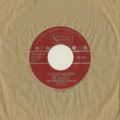 A Lover's Question / Spare Me