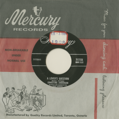 A Lover's Question / That's All I Want From You (1961)