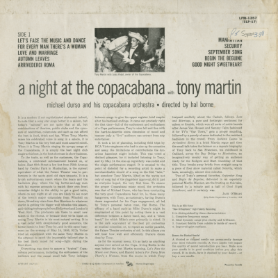 A Night At The Copacabana (1957)