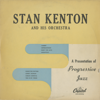 A Presentation Of Progressive Jazz (Alternate Cover) (1950)