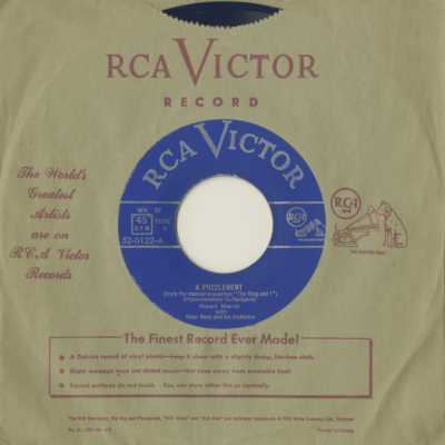 A Puzzlement / Getting To Know You