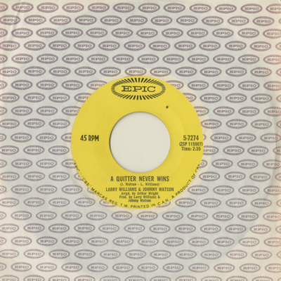 A Quitter Never Wins / Mercy Mercy Mercy