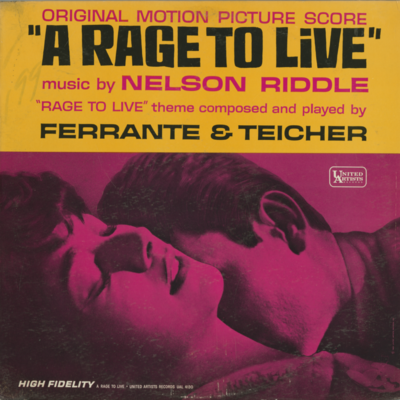 A Rage To Live (1965)