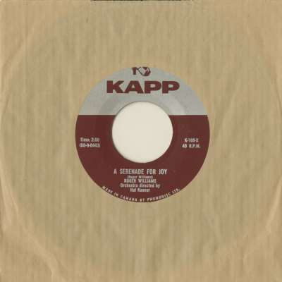 A Serenade For Joy / Anastasia