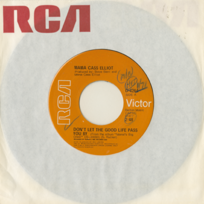 Don't Let The Good Life Pass You By / A Song That Never Ends (1970)