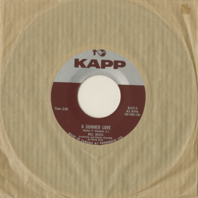 A Summer Love / He'll Take You As You Are