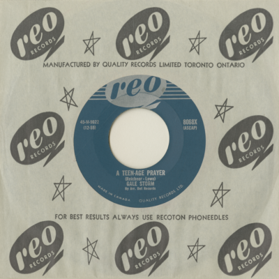 A Teenage Prayer / Memories Are Made Of This