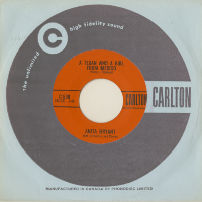 A Texan And A Girl From Mexico / He's Not Good Enough For You (1961)