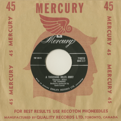 A Thousand Miles Away / Ev'ry Minute Of The Day (1957)