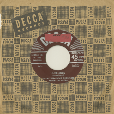 A Tisket A Tasket / Undecided