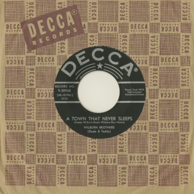 A Town That Never Sleeps / A Woman's Intuition