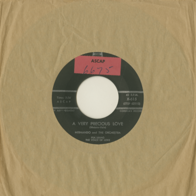 A Very Precious Love / Across The Railroad Tracks (1959)