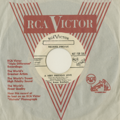 A Very Precious Love / Don't Leave Me Now