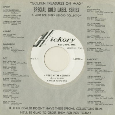 A Week In The Country / Heartbreak Avenue (1964)