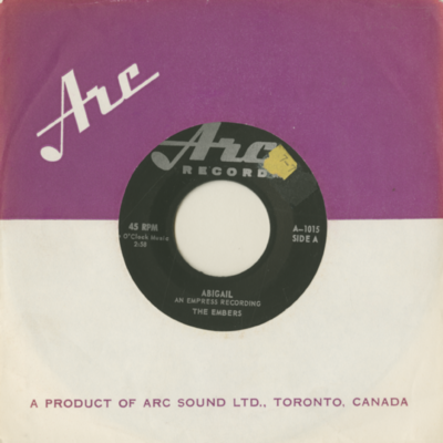 Abigail / I Was Too Careful (1962)