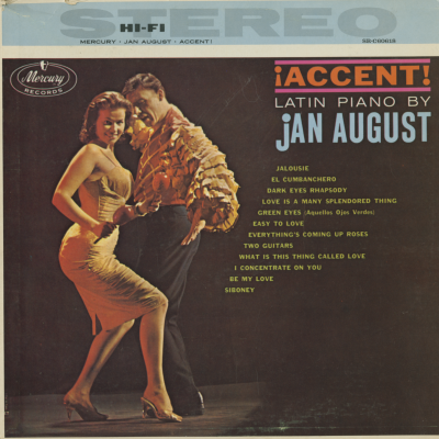 Accent! Latin Piano By Jan August (1961)