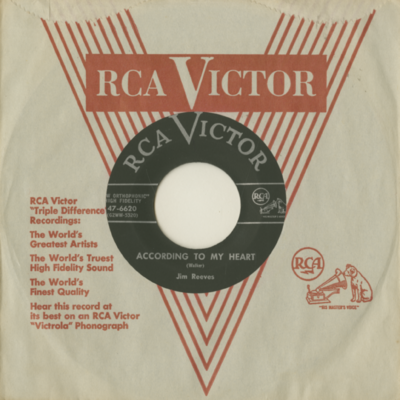 According To My Heart / The Mother Of A Honky Tonk Girl (1956)