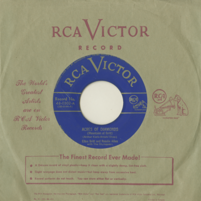 Acres Of Diamonds / Prarieland Polka (1950)