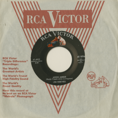 Adios Amigo / A Letter To My Heart