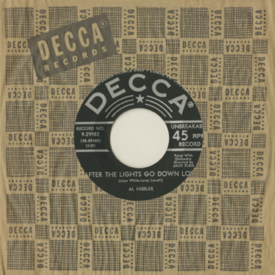 After The Lights Go Down Low / I Was Telling Her About You