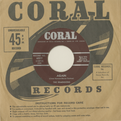 Again / Count Your Blessings Instead Of Sheep (1961)