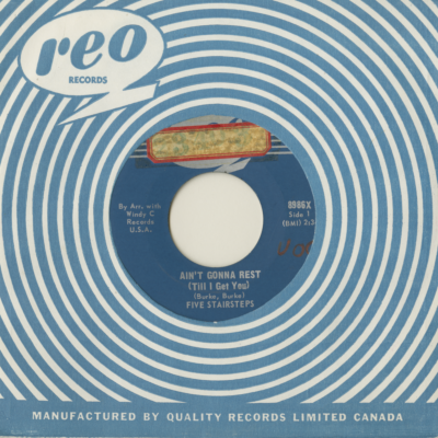 Ain't Gonna Rest / You Can't See