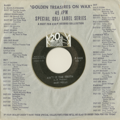 Ain't It The Truth / Stop Takin' Me For Granted