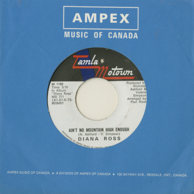 Ain't No Mountain High Enough / Can't It Wait Until Tomorrow (1970)