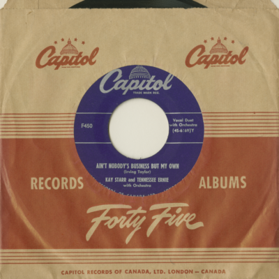 Ain't Nobody's Business But My Own / I'll Never Be Free (1950)