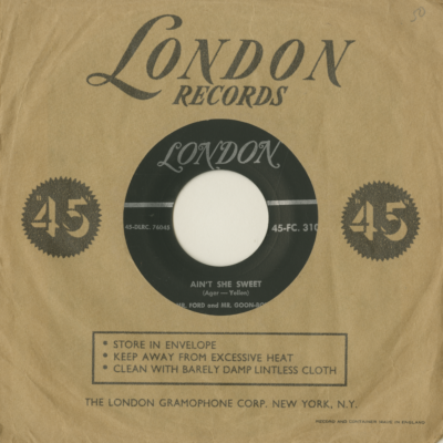 Ain't She Sweet / Mary Lou (1956)