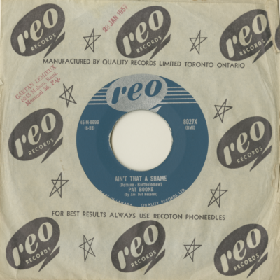 Ain't That A Shame / Tennessee Saturday Night