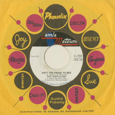 Ain't Too Proud To Beg / You'll Loose A Precious Love (1966)