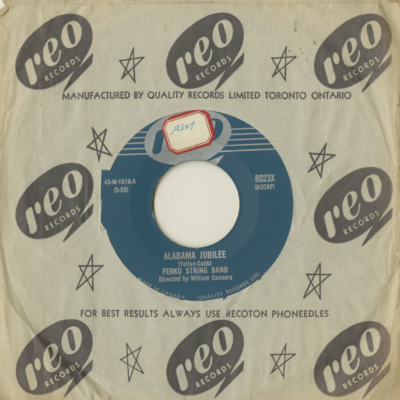 Alabama Jubilee / Sing A Little Melody