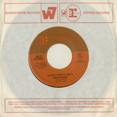 Alice's Rock And Roll Restaurant / Coming To Los Angeles (1969)